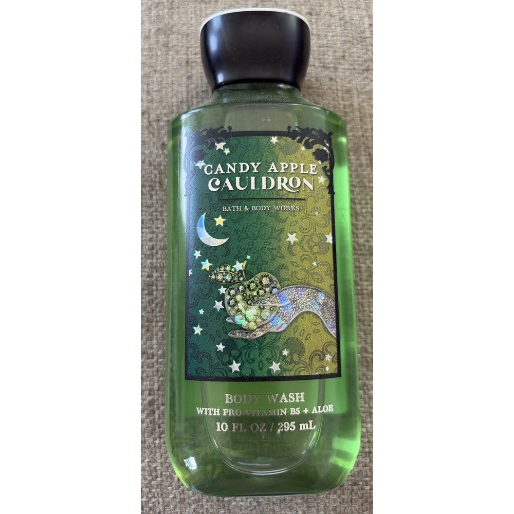 Bath & Body Works Candy Apple Cauldron Body Wash Shower Gel Halloween Bergamot